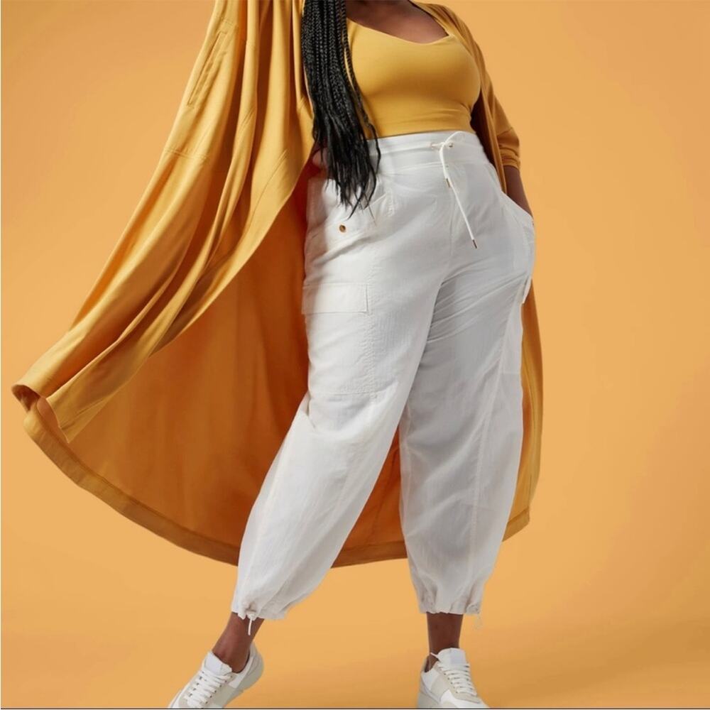 Athleta White Joggers